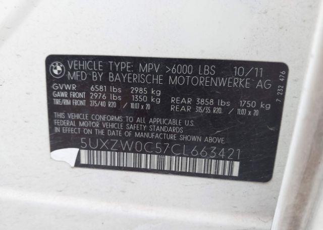 2012 BMW X5 XDRIVE35D